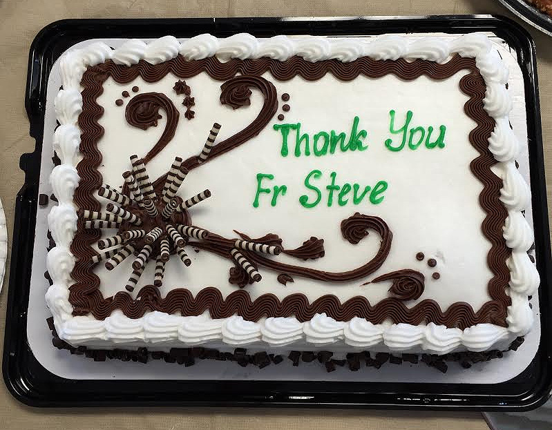 Father Steve cake